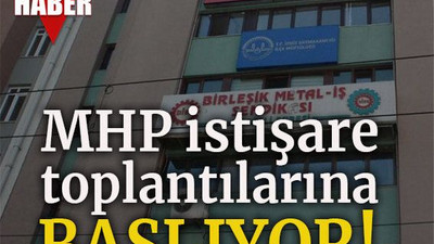 MHP istişare toplantılarına başlıyor!